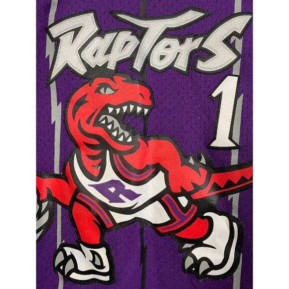 Mitchell & Ness Tracy McGrady Toronto Raptors HWC Swingman Jersey Sz M RD10711 - Picture 4 of 11
